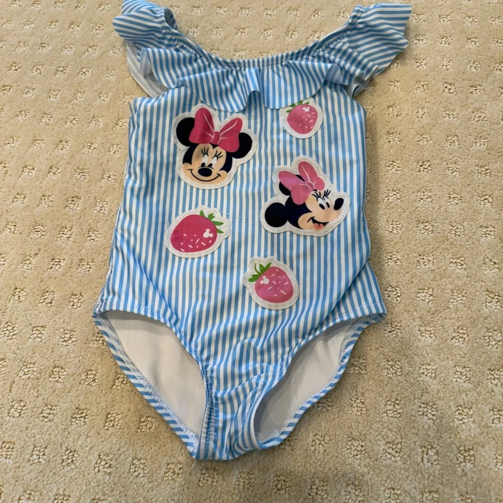Disney Junior Minnie Mouse Toddler Girl Swimsuit |